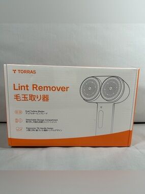 TORRAS Dual-Head Fabric Shaver, Longest Durability & 50ml Large Capacity
